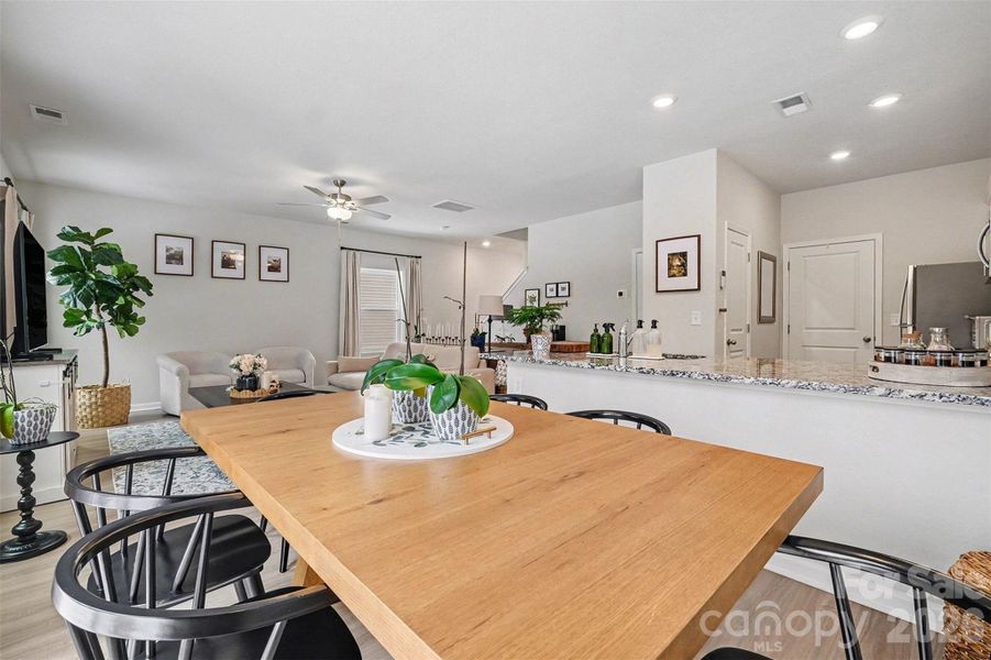 Furnished interior view inside a new home in , Gastonia (Image 12).