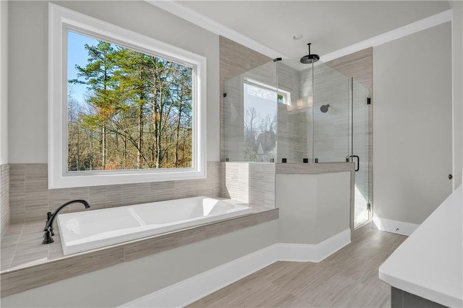 Furnished interior view inside a new home in , Gainesville (Image 10).