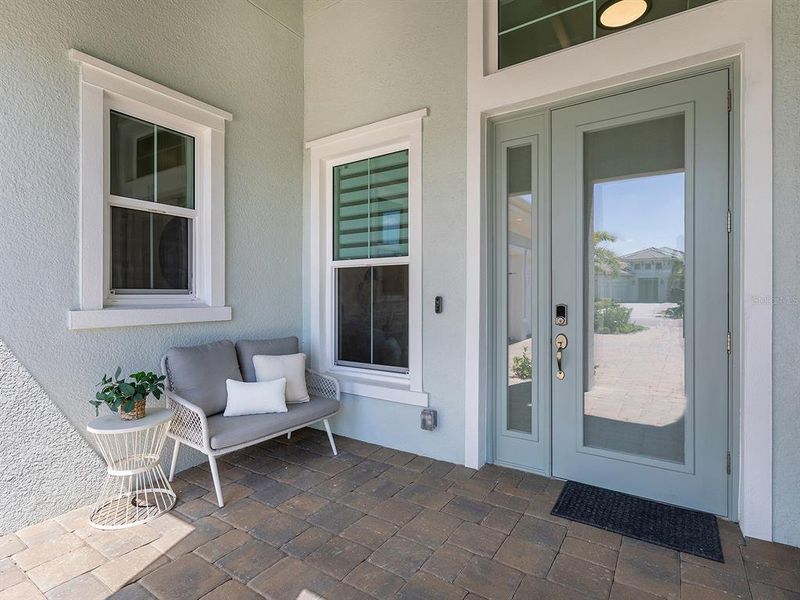 Exterior details and patio area of a home in , Lakewood Ranch (Image 3).