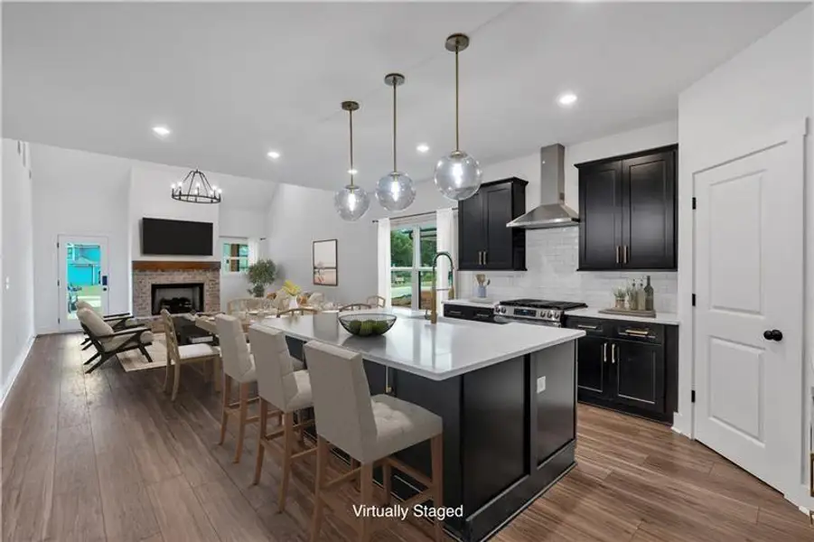 Furnished interior view inside a new home in Ferguson Corners, Emerson (Image 9).