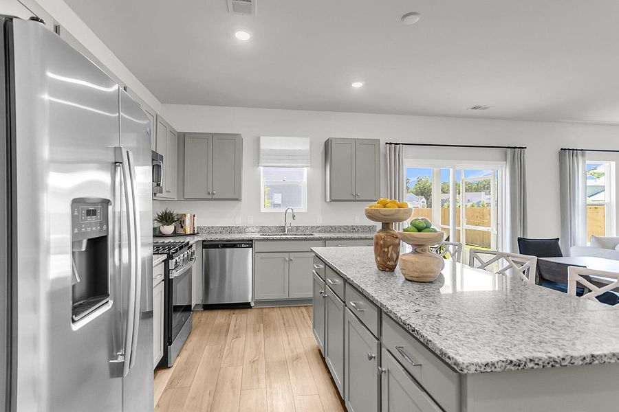 Furnished interior view inside a new home in , Summerville (Image 12).