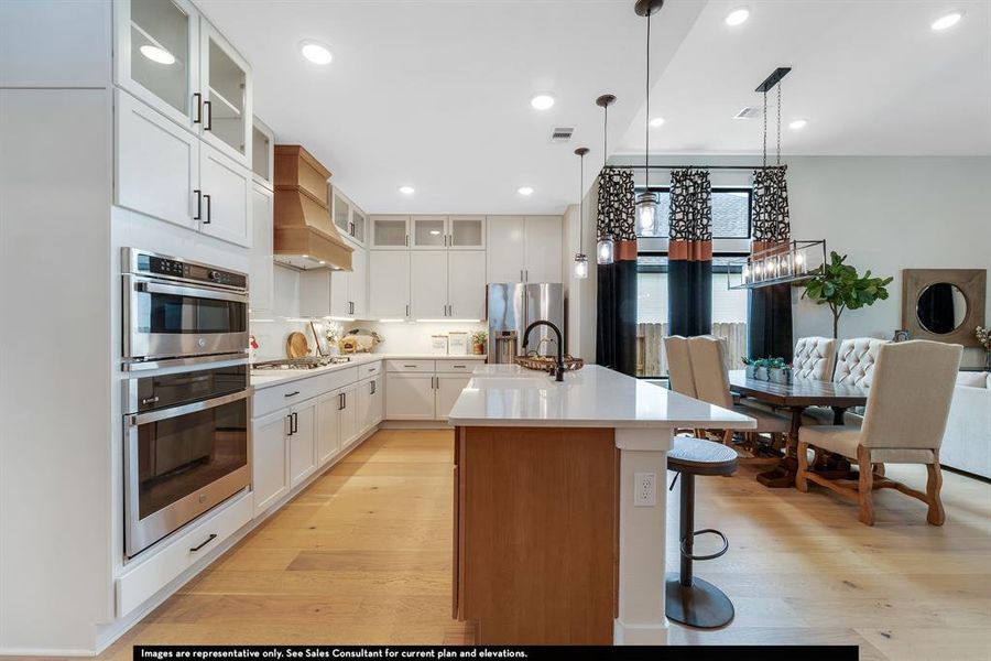 Furnished interior view inside a new home in La Terra, Celina (Image 14).