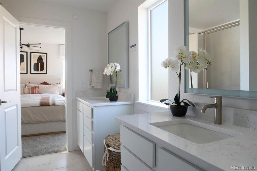 Furnished interior view inside a new home in , Lone Tree (Image 4). Furnished interior view inside a new home in , Lone Tree (Image 4).