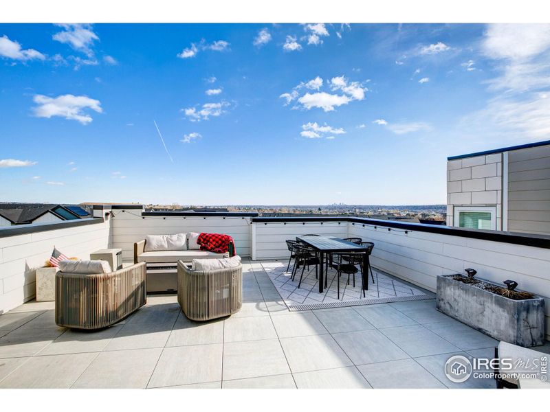 Panoramic views from the Denver Skyline to the Boulder Flat Irons!