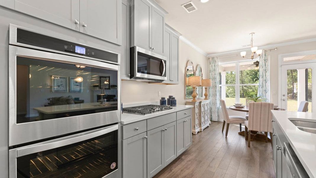Representative furnished interior of a home built from the Fleetwood by D.R. Horton in Evergreen Crossing, Locust Grove (Image 14).