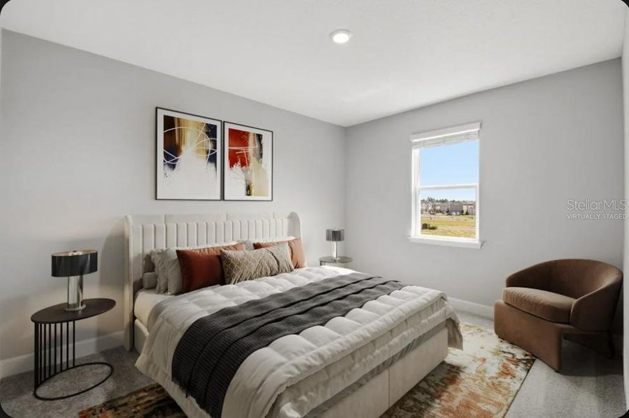 Furnished interior view inside a new home in Harvest at Ovation, Winter Garden (Image 15). Furnished interior view inside a new home in Harvest at Ovation, Winter Garden (Image 15).