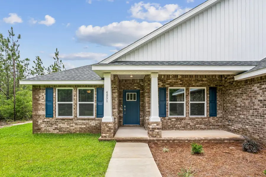 Representative exterior details of a home built from the The Sapphire Estate by Herbst Homes in Walther Reserve, Milton (Image 3).
