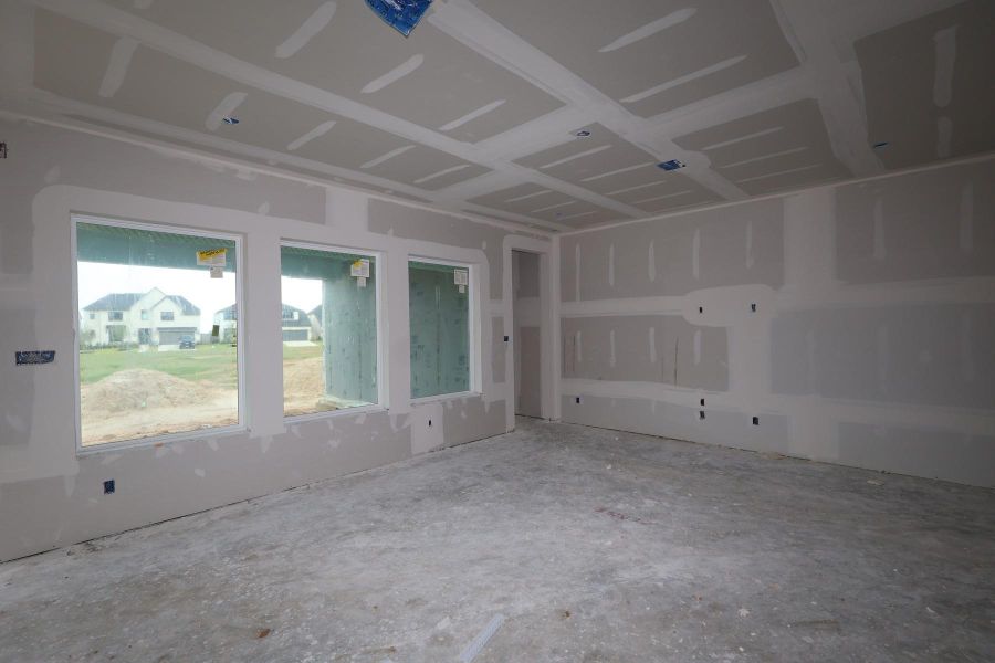 In-progress construction of a new home in The Grand Prairie - Retreat Collection, Hockley, TX (Image 6).