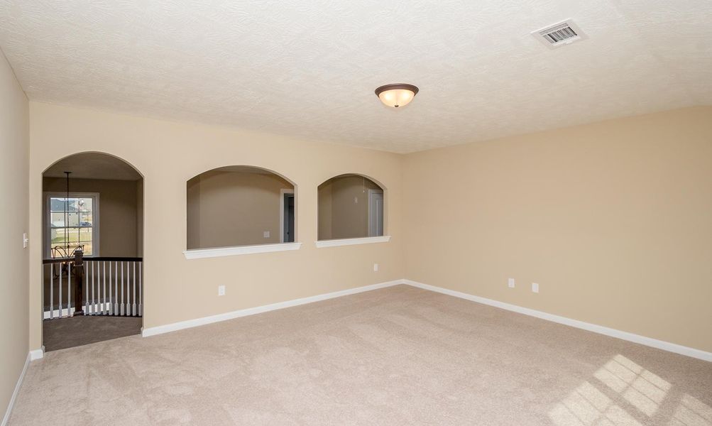 Representative unfurnished interior of a home built from the Durham Hill by Ivey Homes in Tillery Park, Grovetown (Image 28).