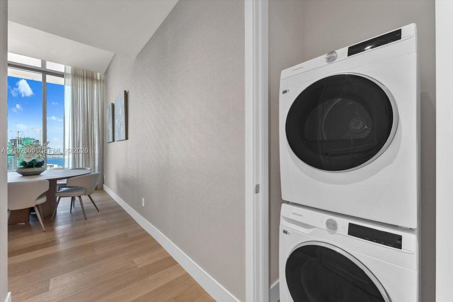 Furnished interior view inside a new home in , Miami (Image 12).