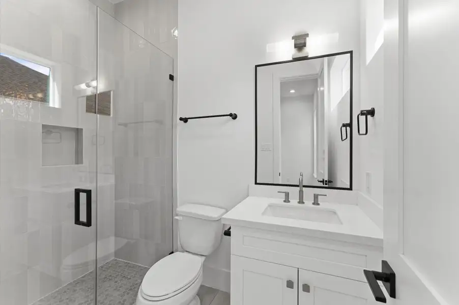 Secondary bathroom