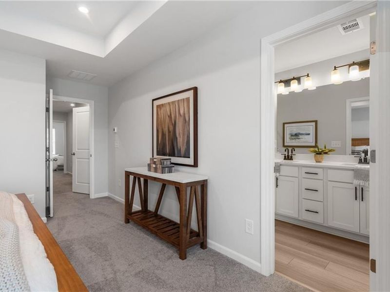 Furnished interior view inside a new home in Stegall Village, Emerson (Image 13).