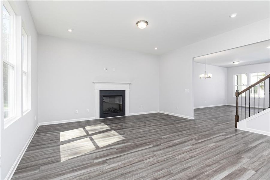 Spacious, unfurnished interior of a new home in Madison at Buice Lake, Acworth (Image 15).