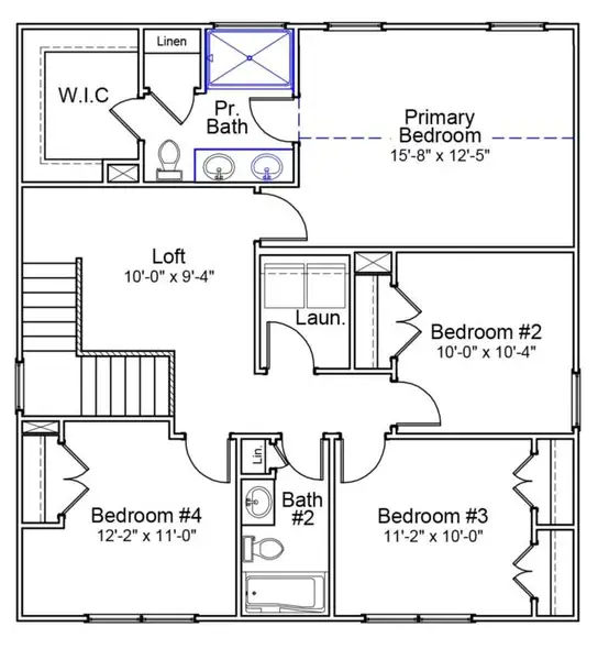 2D floor plan layout of this home in , Summerville, SC (Image 6). 2D floor plan layout of this home in , Summerville, SC (Image 6).