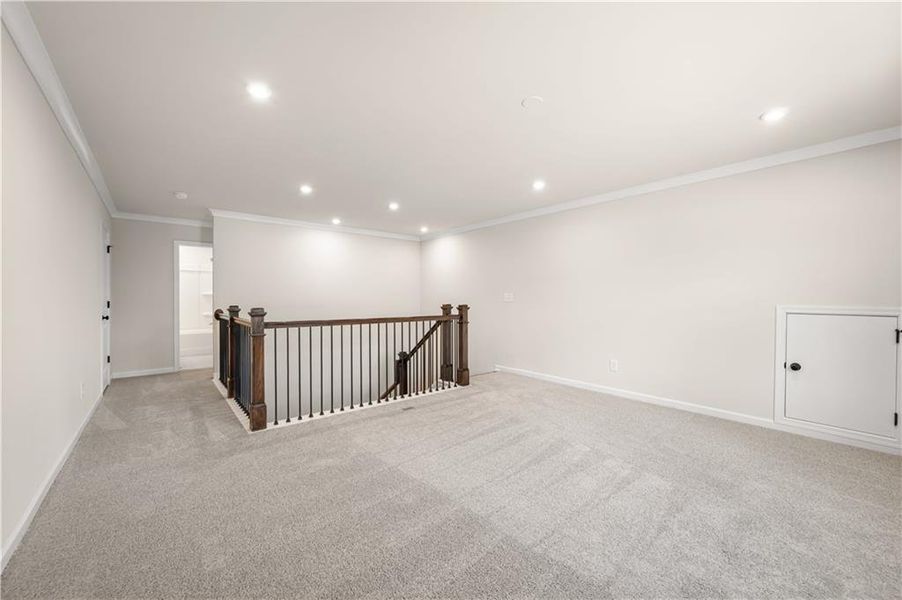 Spacious, unfurnished interior of a new home in Cambridge at Steels Bridge: Steels Bridge, Canton (Image 16). Spacious, unfurnished interior of a new home in Cambridge at Steels Bridge: Steels Bridge, Canton (Image 16).