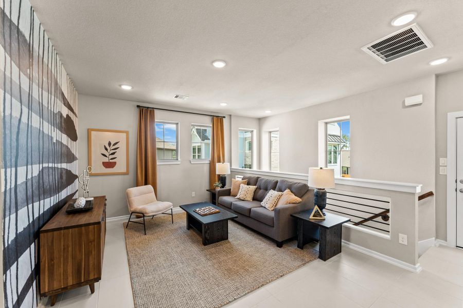 Furnished interior view inside a new home in Balmoral, Atascocita (Image 12).