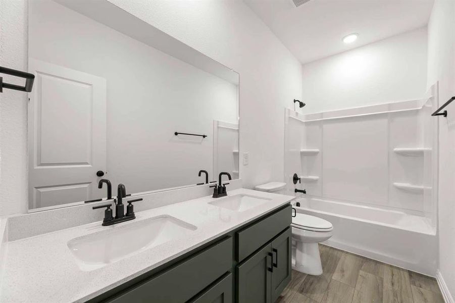 Furnished interior view inside a new home in Brookshire at Legacy Hills-60s, Celina (Image 4).