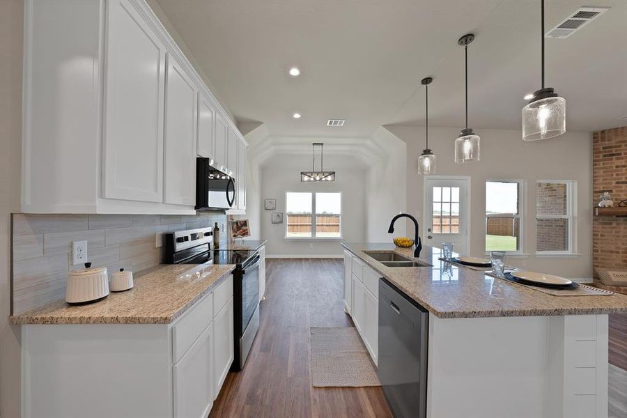 Furnished interior view inside a new home in , Mabank (Image 13).