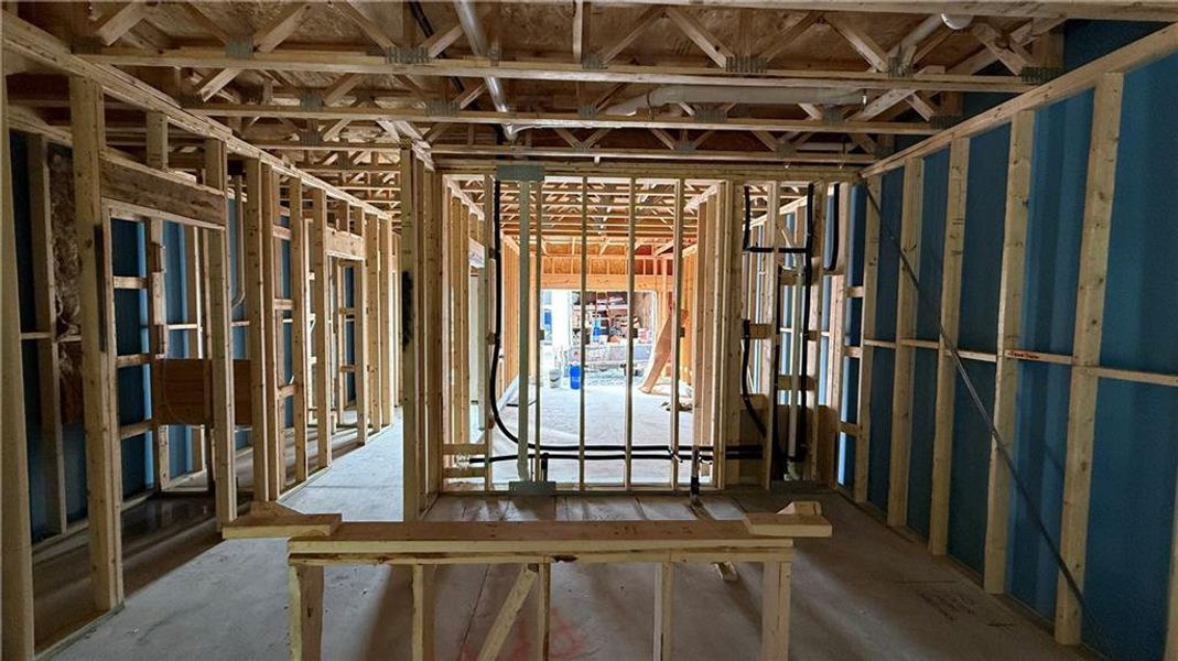In-progress construction of a new home in Park Vue, Atlanta, GA (Image 28).