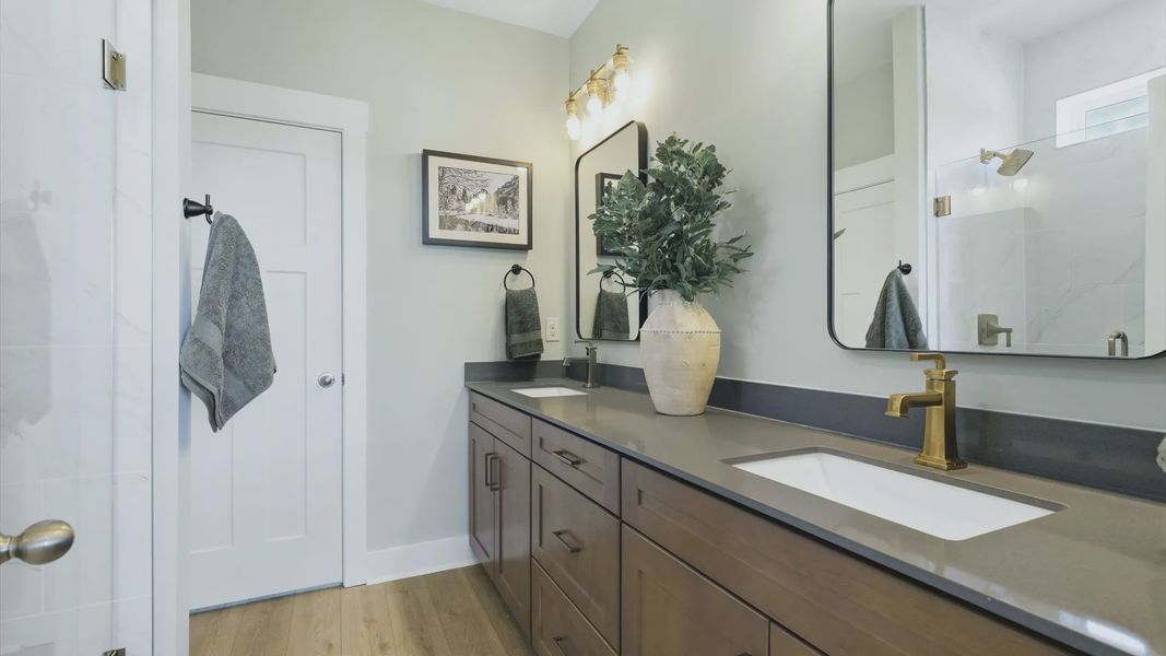 Furnished interior view inside a new home in Traynham Place, Greenville (Image 32).