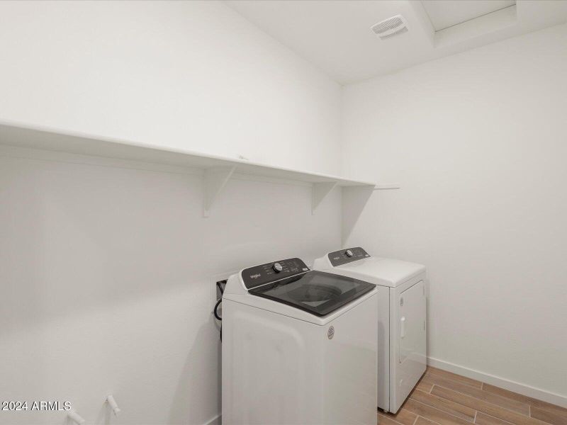 Included Washer & Dryer