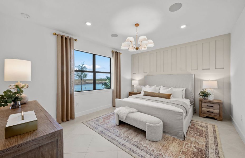 Furnished interior view inside a new home in Del Webb Catalina, Lakewood Ranch (Image 15).