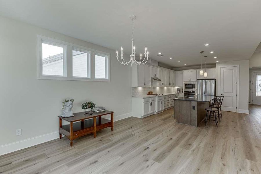 Furnished interior view inside a new home in , Hoschton (Image 13).