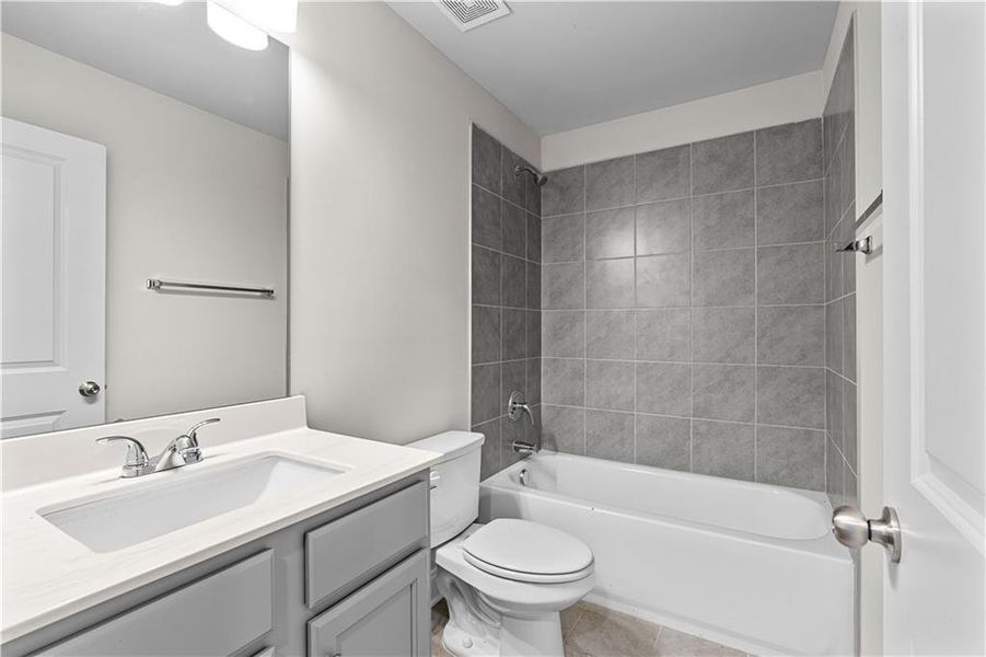 Furnished interior view inside a new home in , Covington (Image 18).