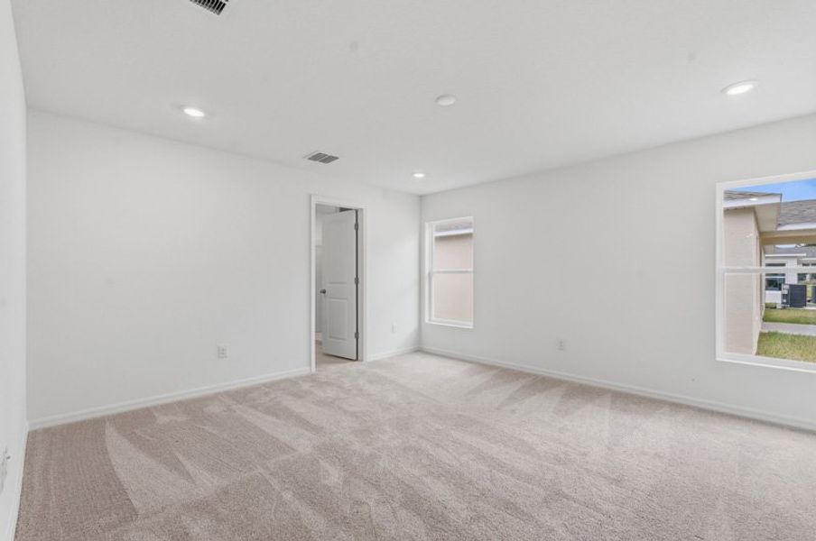 Spacious, unfurnished interior of a new home in Richmond Cove, Palm Bay (Image 34). Spacious, unfurnished interior of a new home in Richmond Cove, Palm Bay (Image 34).