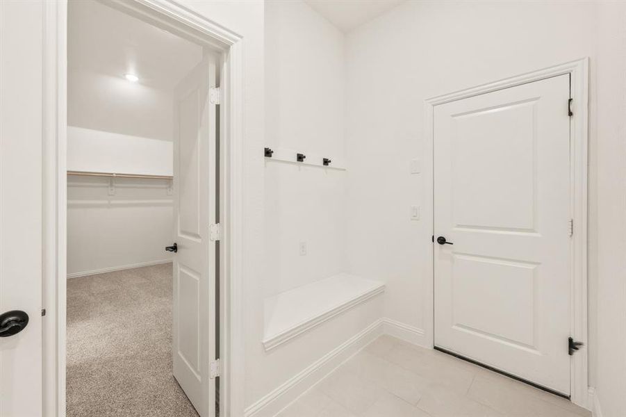 Furnished interior view inside a new home in Villages of Hurricane Creek, Anna (Image 28).