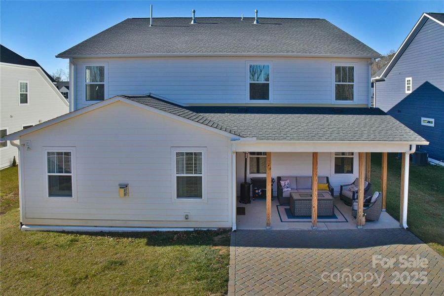 Exterior details and patio area of a home in , Fletcher (Image 25). Exterior details and patio area of a home in , Fletcher (Image 25).