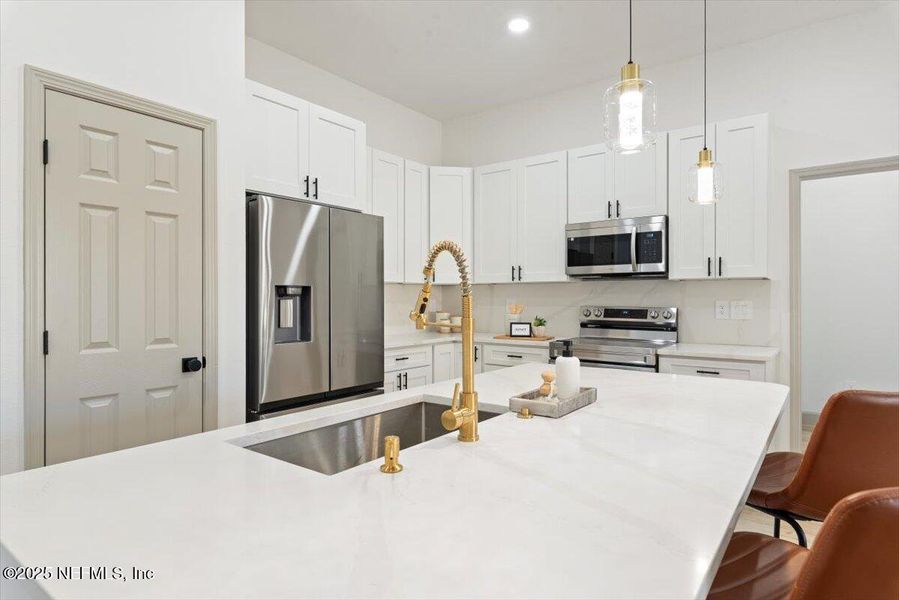 Furnished interior view inside a new home in , Orange Park (Image 17).