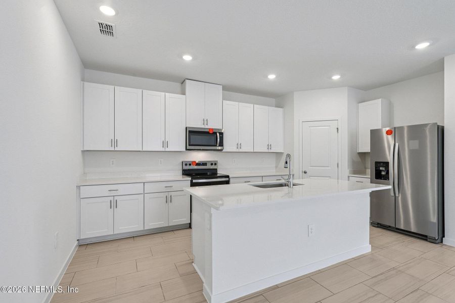 Furnished interior view inside a new home in , Jacksonville (Image 6).