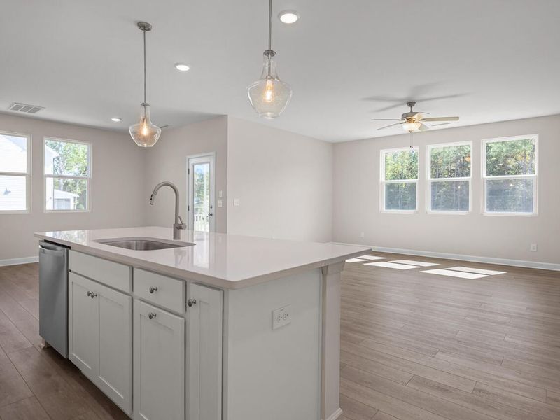 Furnished interior view inside a new home in Wellers Knoll, Lillington (Image 4).