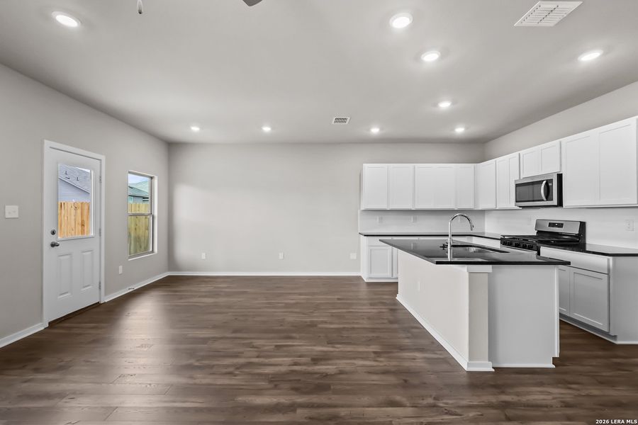Furnished interior view inside a new home in Summerlin, San Antonio (Image 14).
