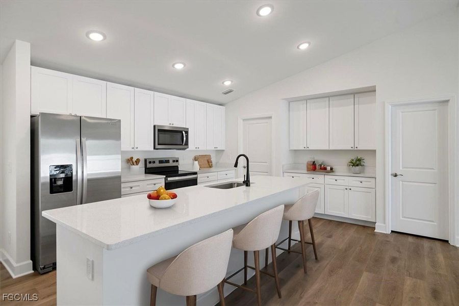 Furnished interior view inside a new home in Cape Coral, Cape Coral (Image 4). Furnished interior view inside a new home in Cape Coral, Cape Coral (Image 4).