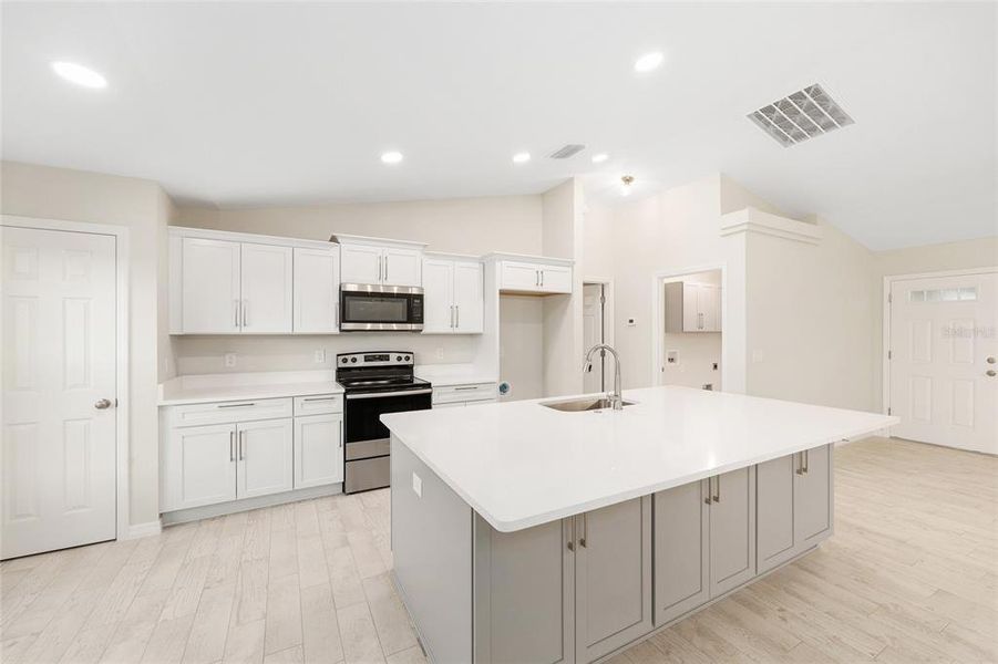 Furnished interior view inside a new home in , Belleview (Image 9).