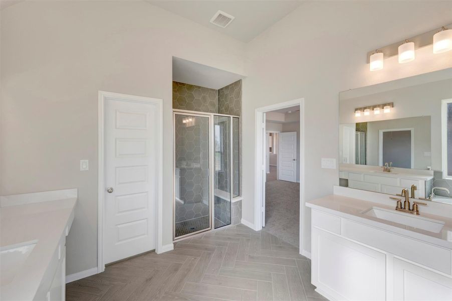 Luxurious primary bath