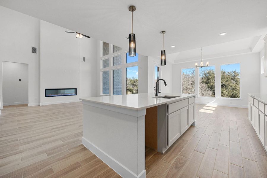 Furnished interior view inside a new home in Nolina, Georgetown (Image 6).