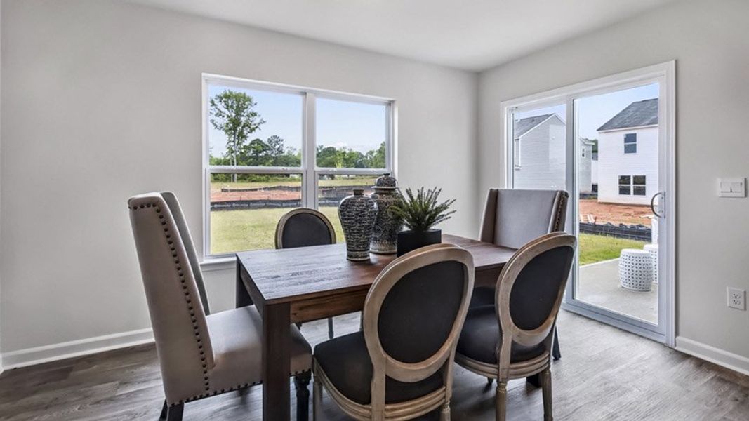 Furnished interior view inside a new home in Wilson's Ridge, Wilson's Mills (Image 8).