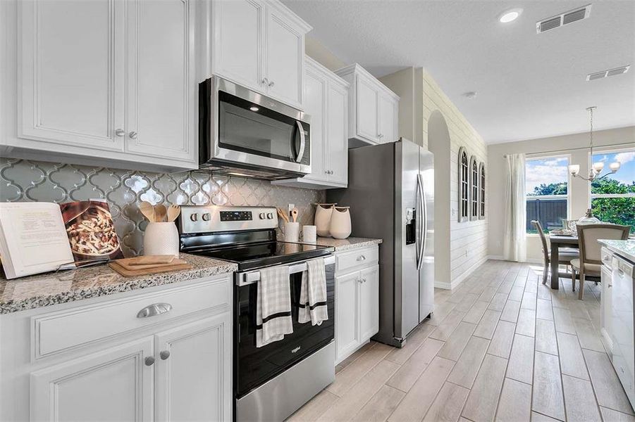 Furnished interior view inside a new home in Harmony West, St. Cloud (Image 50). Furnished interior view inside a new home in Harmony West, St. Cloud (Image 50).