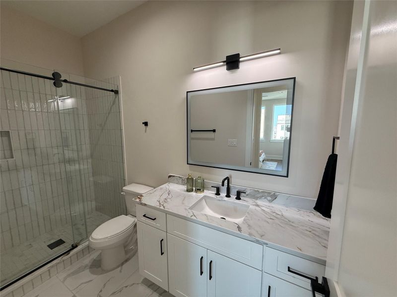 Furnished interior view inside a new home in , Houston (Image 13).