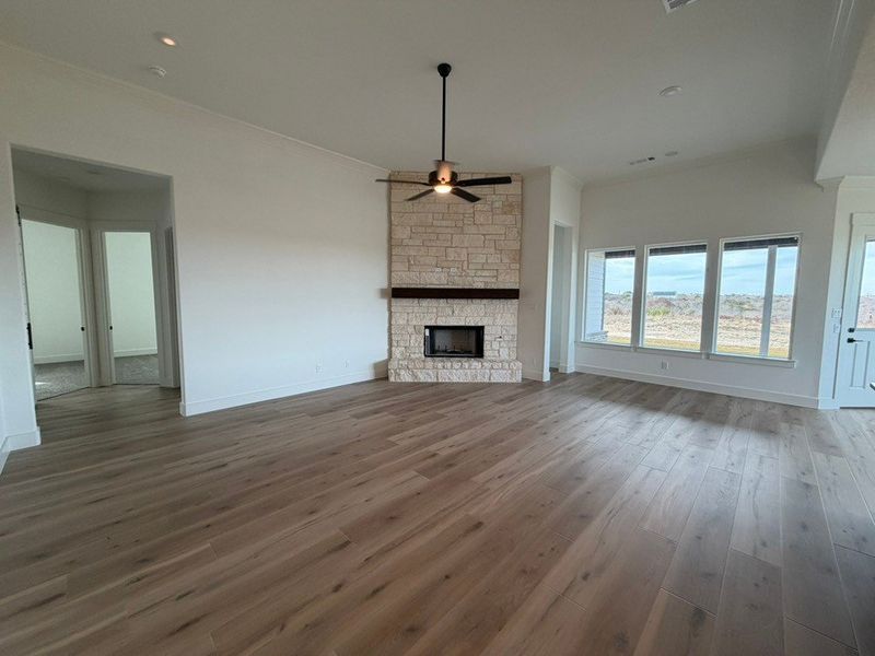 Spacious, unfurnished interior of a new home in Eagle Ridge Estates, Weatherford (Image 15). Spacious, unfurnished interior of a new home in Eagle Ridge Estates, Weatherford (Image 15).