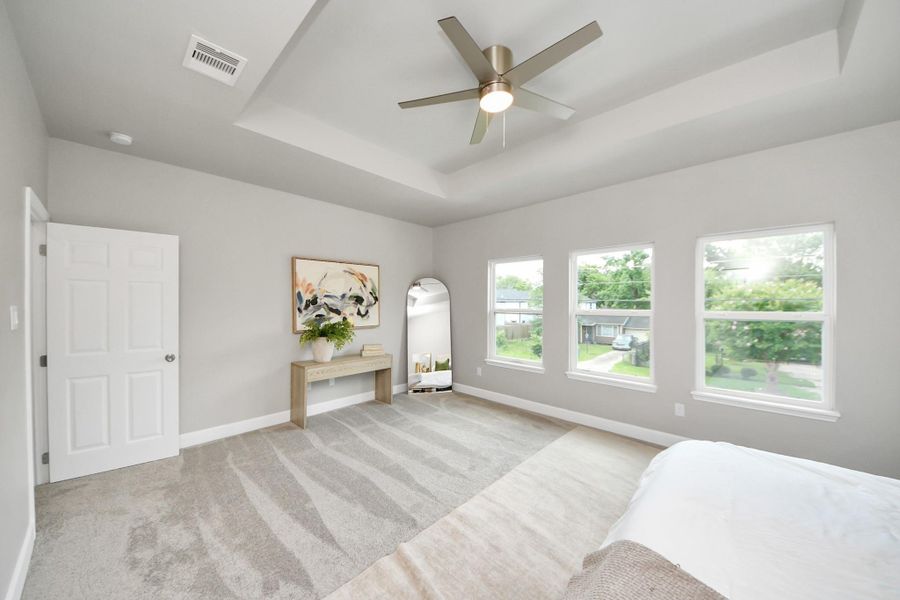 Spacious, unfurnished interior of a new home in , Houston (Image 25).