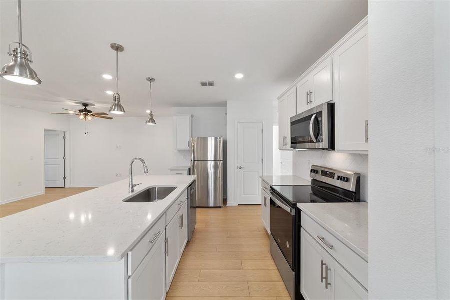 Furnished interior view inside a new home in , Ocala (Image 14).