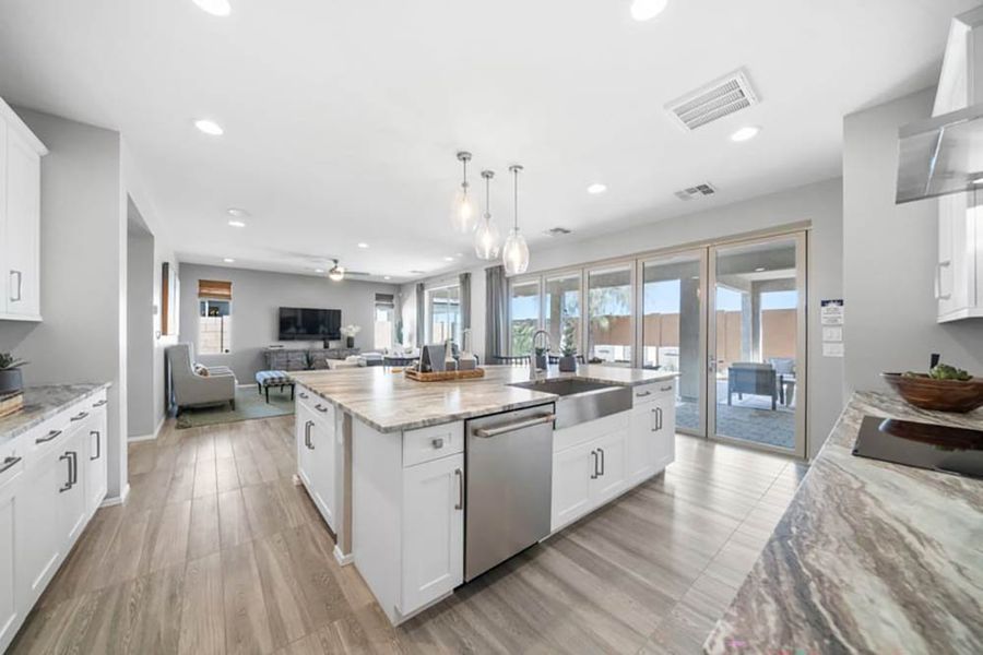 Representative furnished interior of a home built from the Powell by Taylor Morrison in Ovation at Meridian 55+, Queen Creek (Image 9). Representative furnished interior of a home built from the Powell by Taylor Morrison in Ovation at Meridian 55+, Queen Creek (Image 9).
