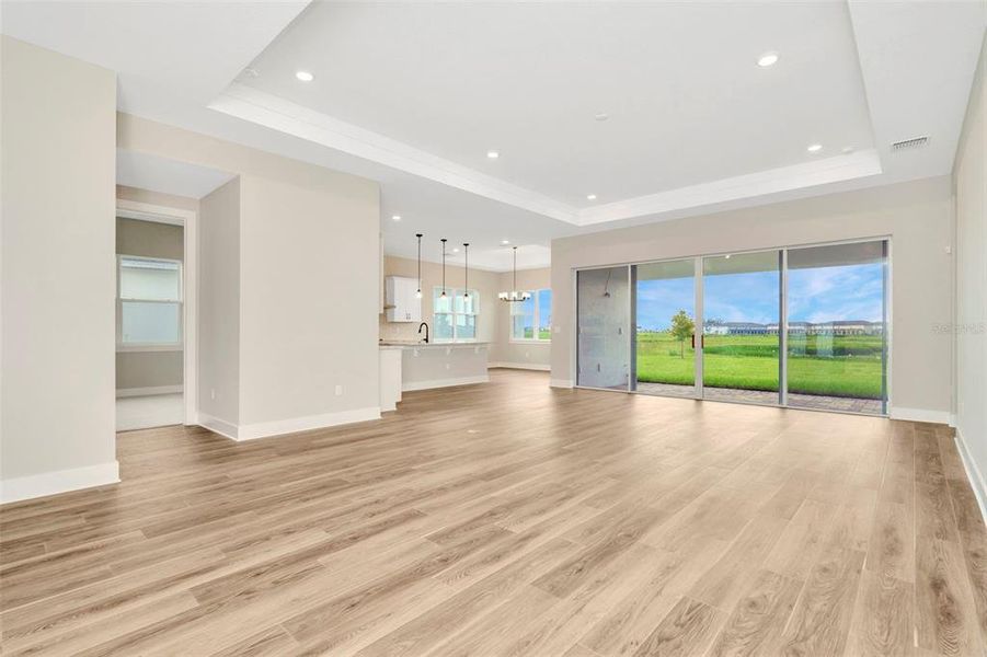 Great Room, Kitchen