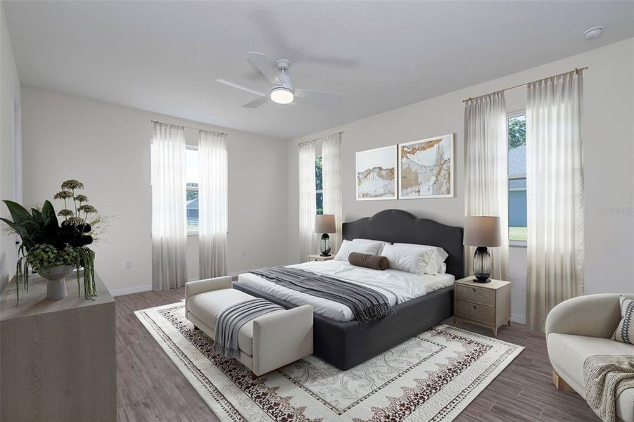 Furnished interior view inside a new home in , Ocala (Image 5).