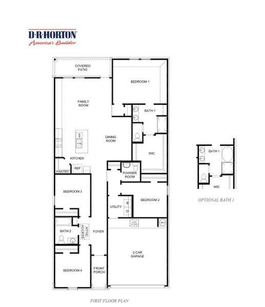 2D floor plan layout of this home in Riverwood Ranch, Angleton, TX (Image 3). 2D floor plan layout of this home in Riverwood Ranch, Angleton, TX (Image 3).
