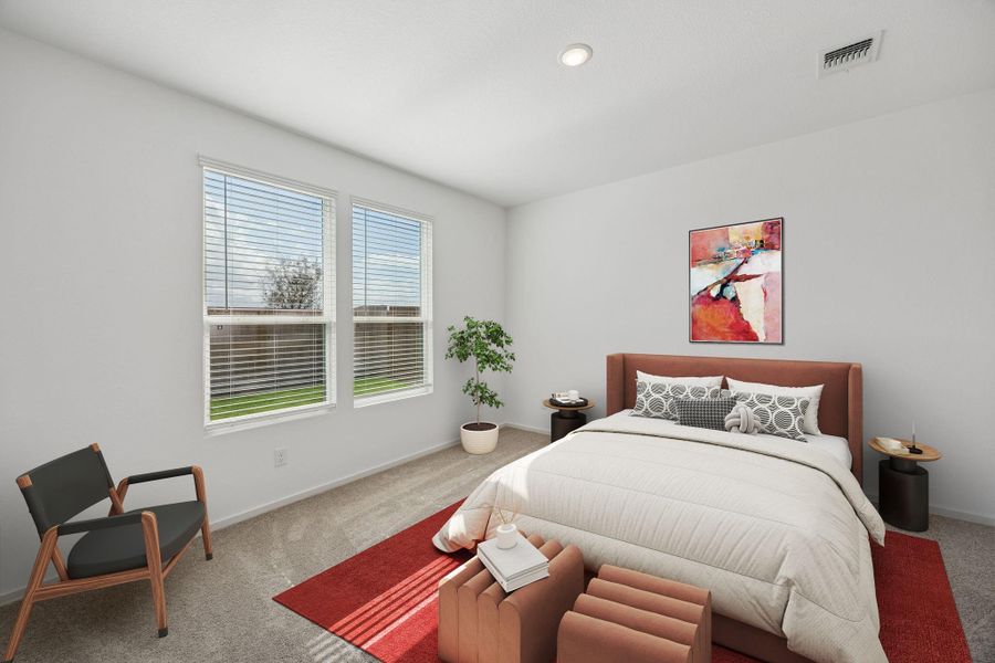 Furnished interior view inside a new home in Stokesbury, Waller (Image 13).